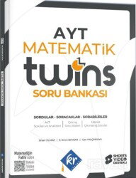 027 AYT Twins Matematik Soru Bankası - KR Eğitim Yayınları