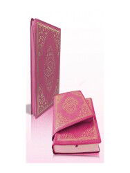 063Pembe Mühürlü Çanta Boy Kurani Kerim - Ayfa Basın