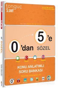 0’dan 5’e Sözel Konu Anlatımlı Soru Bankası - 1