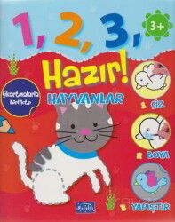 1 2 3 Hazır! Hayvanlar (3+ Yaş) - Parıltı Yayıncılık