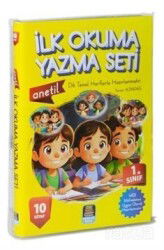 1. Sınıf Anetil İlk Okuma Yazma Seti (10 Kitap) - Mercan Okul Yayınları
