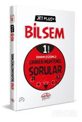 1. Sınıf Bilsem Jet Plus+ Tamamı Çözümlü Çıkması Muhtemel Sorular - Editör Yayınları