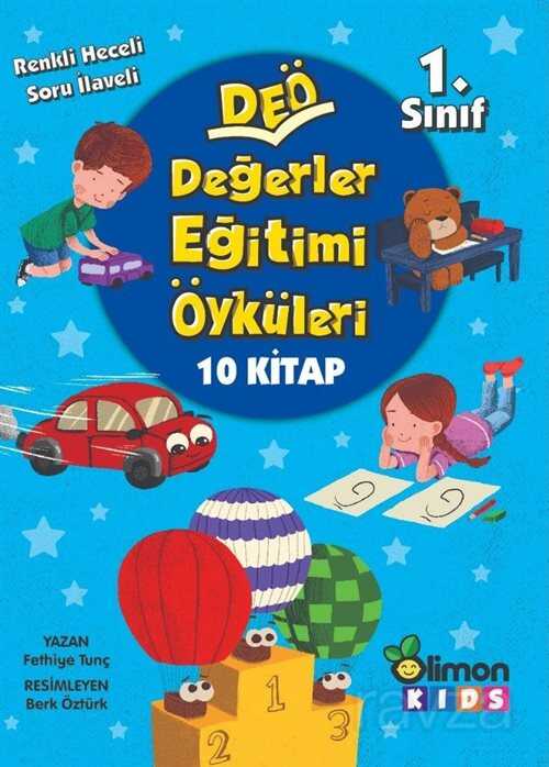 1. Sınıf DEÖ Değerler Eğitimi Öyküleri (10 Kitap) - 1