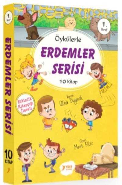 1. Sınıf Erdemler Serisi (10 Kitaplık Set) - Yuva Yayınları