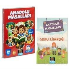 1. Sınıf Okuma Seti Anadolu Masalları 10 Kitap + Soru Kitapçığı İlaveli - Mercan Okul Yayınları