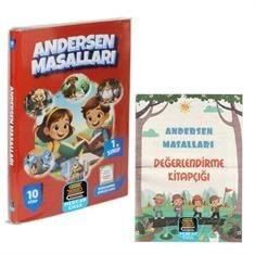 1. Sınıf Okuma Seti Andersen Masalları 10 Kitap + Değerlendirme Kitapçığı İlaveli - Mercan Okul Yayınları