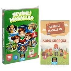 1. Sınıf Okuma Seti Sevimli Masallar 10 Kitap + Soru Kitapçığı İlaveli - Mercan Okul Yayınları
