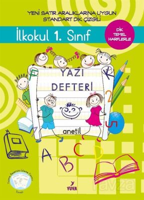 1. Sınıf Yazı Defteri Standart Dik Çizgili - 1