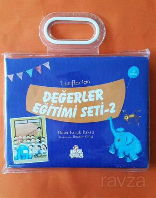 1. Sınıflar İçin Değerler Eğitimi Seti 2 (10 Kitap) - Nesil Çocuk Yayınları