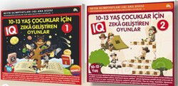 10-11-12-13 Yaş ve Üstü Çocuklar İçin IQ Zeka Geliştiren Akıl Oyunları (2 Kitap) - Ekinoks Yayın Grubu