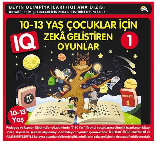 10-13 Yaş Çocuklar İçin IQ Zeka Geliştiren Oyunlar 1 - Ekinoks Yayın Grubu