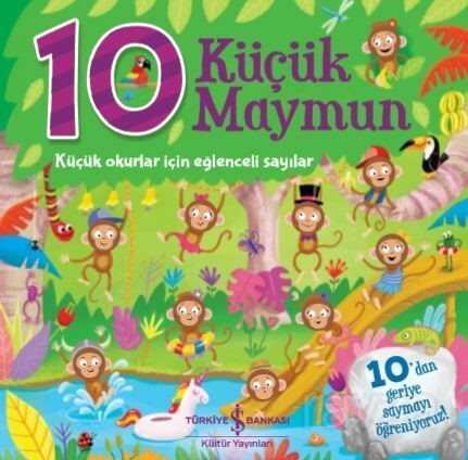 10 Küçük Maymun (Ciltli) - İş Bankası Yayınları