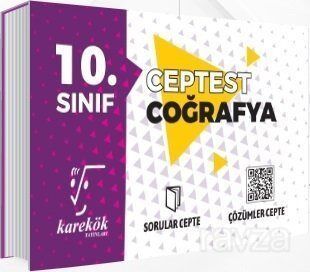 10. Sınıf Coğrafya Cep Test - 1