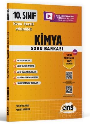 10. Sınıf Kimya Etkinlikli Soru Bankası - 1