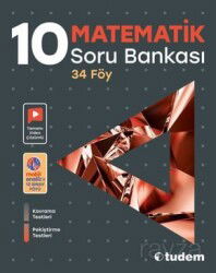 10. Sınıf Matematik Soru Bankası (34 Föy) - Tudem Eğitim Yayınevi