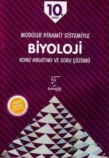 10. Sınıf Modüler Piramit Sistemiyle Biyoloji Konu Anlatımı ve Soru Çözümü - Karekök
