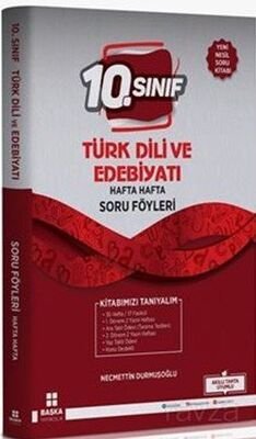 10 Sınıf Türk Dili Edebiyatı Hafta Hafta Soru Föyleri - 1