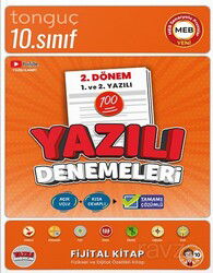 10. Sınıf Yazılı Denemeleri 2. Dönem 1 ve 2. Yazılı - Tonguç Akademi