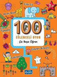 100 Eğlenceli Oyun / Çiz Boya Öğren - Parıltı Yayıncılık
