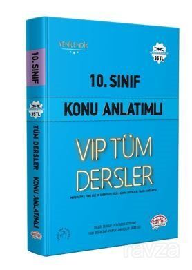 10.Sınıf Vıp Tüm Dersler Konu Anlatımlı - 1