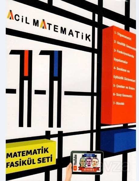 11. Sınıf Acil Matematik 6 lı Fasikül Set - 8