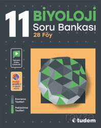 11. Sınıf Biyoloji Soru Bankası (28 Föy) - Tudem Eğitim Yayınevi