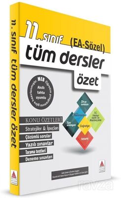 11. Sınıf (EA-Sözel) Tüm Dersler Özet - 1