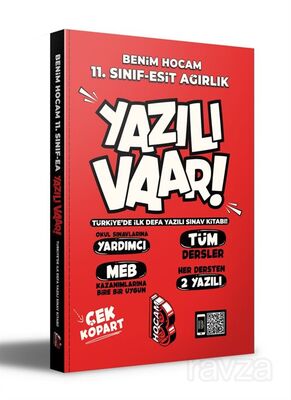 11. Sınıf Eşit Ağırlık Yazılı Var - 1