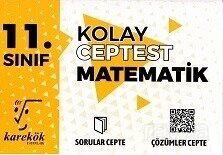 11. Sınıf Matematik Kolay Cep Test - Karekök