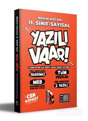 11. Sınıf Sayısal Yazılı Var - 1