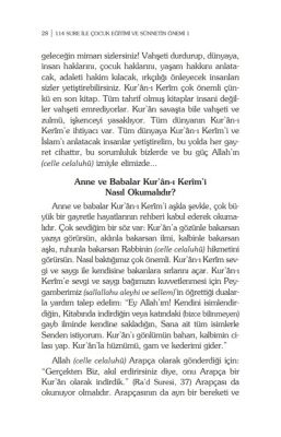 114 Sure ile Çocuk Egitimi ve Sünnetin Önemi 1 - 8