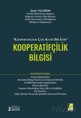 1163 Sayılı Kooperatifler Kanunu Işığında, Kooperatifçilik Bilgisi - 1