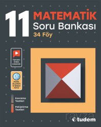 11.Sınıf Matematik Soru Bankası (34 Föy) - Tudem Eğitim Yayınevi