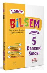 1.Sınıf Bilsem Tamamı Çözümlü 5 Fasikül Deneme Sınavı - Editör Yayınları