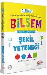 2. Sınıf Bilsem Hazırlık Şekil Yeteneği Tamamı Çözümlü - Editör Yayınları