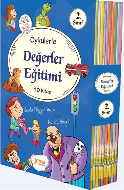2. Sınıf Öykülerle Değerler Eğitimi (10 Kitap) - Yuva Yayınları
