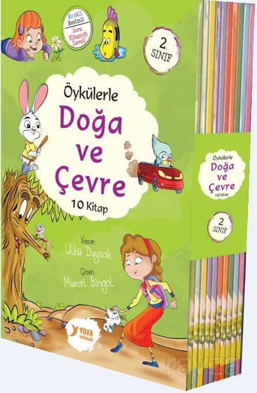 2. Sınıf Öykülerle Doğa ve Çevre (10 Kitap) - Yuva Yayınları
