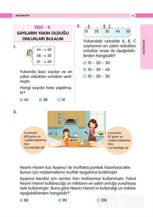 2. Sınıf Vip Tüm Dersler Soru Bankası - 3