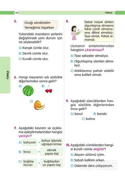 2. Sınıf Vip Tüm Dersler Soru Bankası - 4