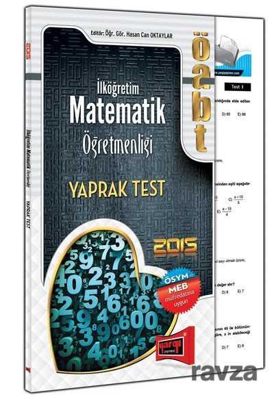 2015 ÖABT İlköğretim Matematik Öğretmenliği Yaprak Test - 1