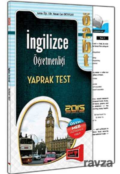 2015 ÖABT İngilizce Öğretmenliği Yaprak Test - 1