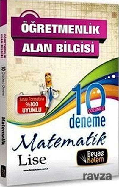 2015 ÖABT Lise Matematik Çözümlü 10 Deneme - 1