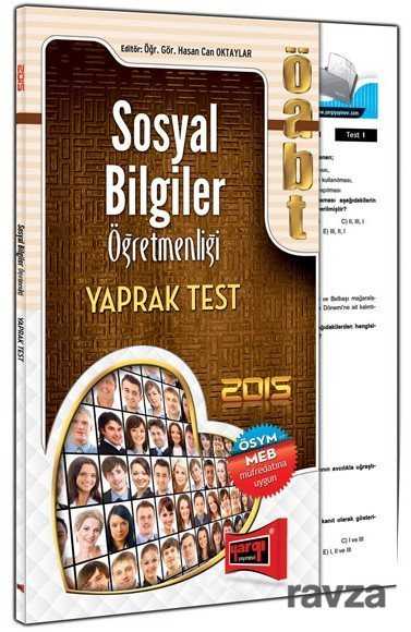 2015 ÖABT Sosyal Bilgiler Öğretmenliği Yaprak Test - 1