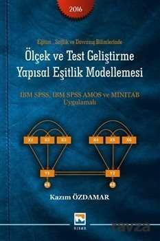 2016 Ölçek ve Test Geliştirme Yapısal Eşitlik Modellemesi - Nisan Kitabevi
