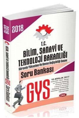 2018 GYS Bilim Sanayi ve Teknoloji Bakanlığı Soru Bankası - 1