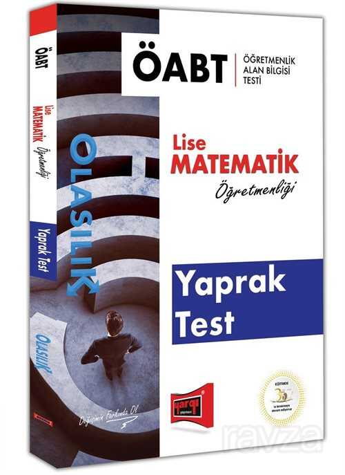 2018 ÖABT Olasılık Lise Matematik Öğretmenliği Yaprak Test - 1