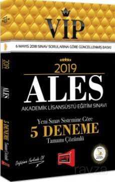 2019 ALES VİP Yeni Sınav Sistemine Göre Tamamı Çözümlü 5 Deneme - 1