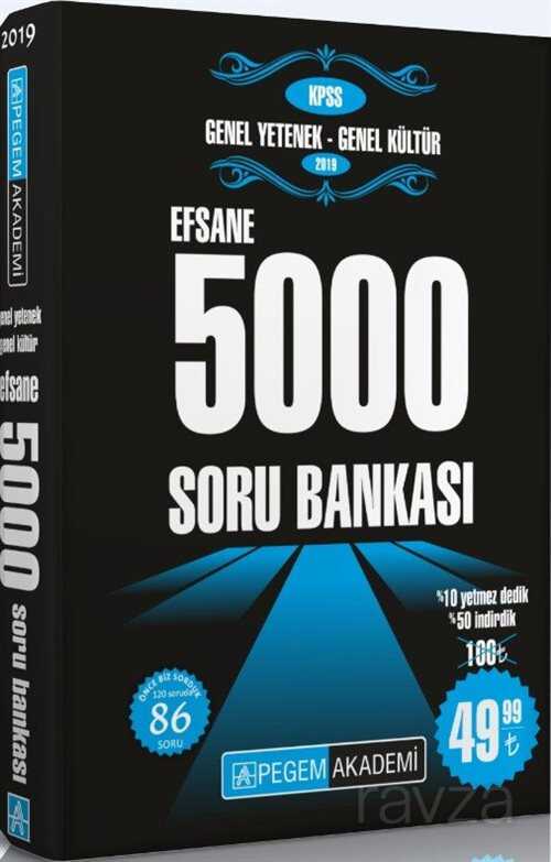 2019 KPSS Genel Yetenek Genel Kültür Efsane 5000 Soru Bankası - 1