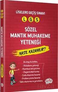 2019 LGS Sözel Mantık Muhakeme Yeteneği Nasıl Kazanılır? - Editör Yayınları