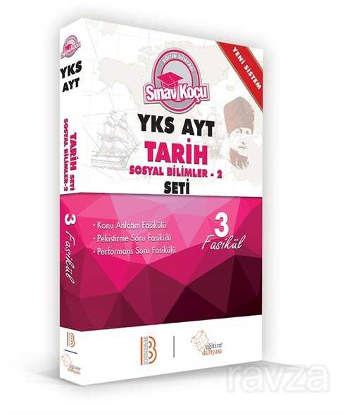 2019 YKS-AYT Tarih Sosyal Bilimler - 2 Sınav Koçu Konu Anlatımlı 3 Fasikül Set - 1